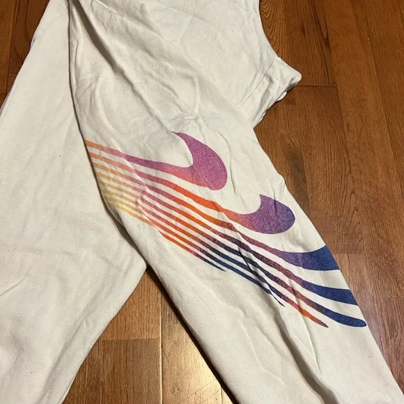 Nike Yoga Luxe A.I.R. Women's 7/8 High-Rise Fleece Joggers size LARGE - Picture 6 of 7